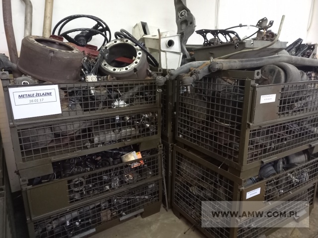 Złom metali żelaznych (kod odpadu 16 01 17) 